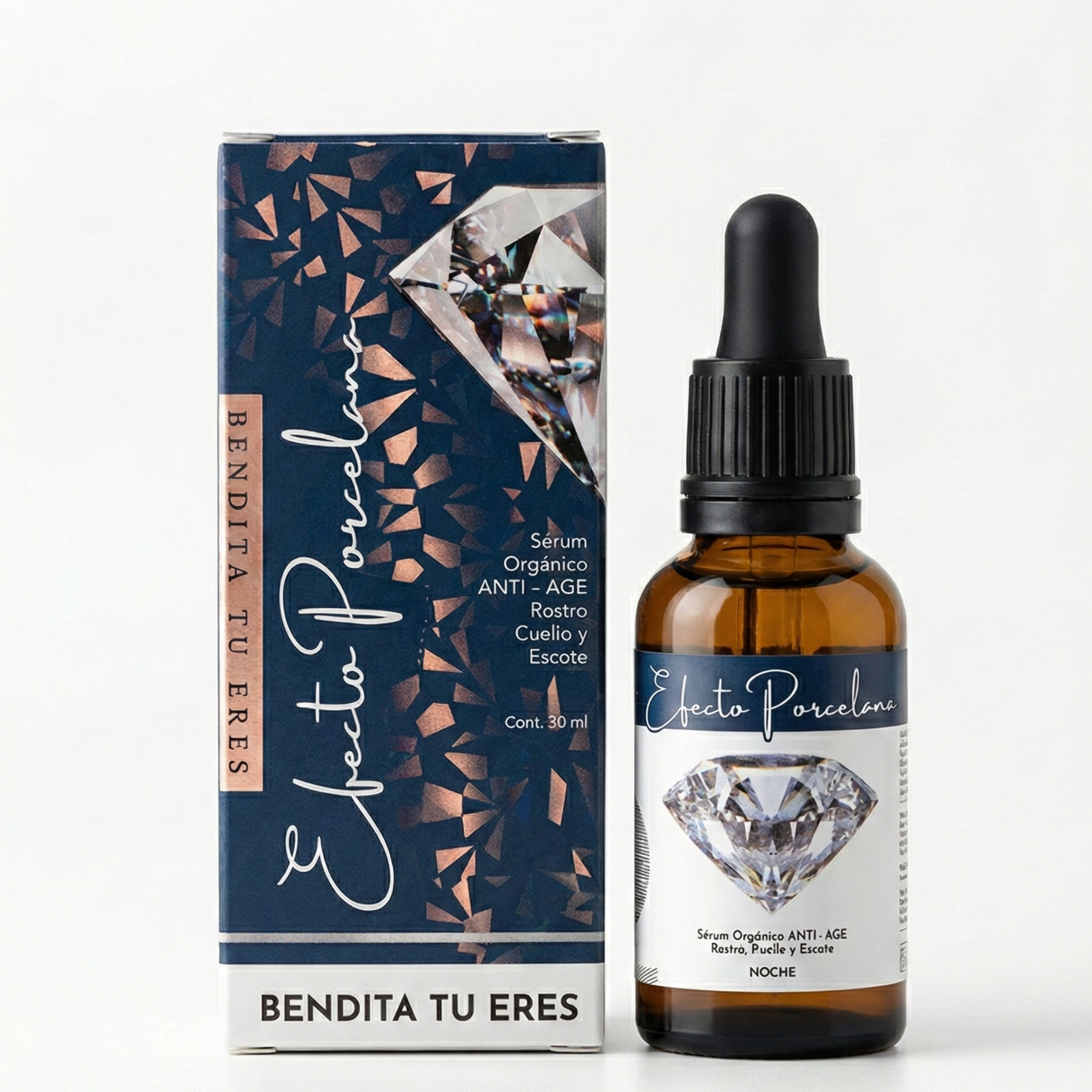 Sérum Efecto Porcelana  Noche BENDITA TÚ ERES