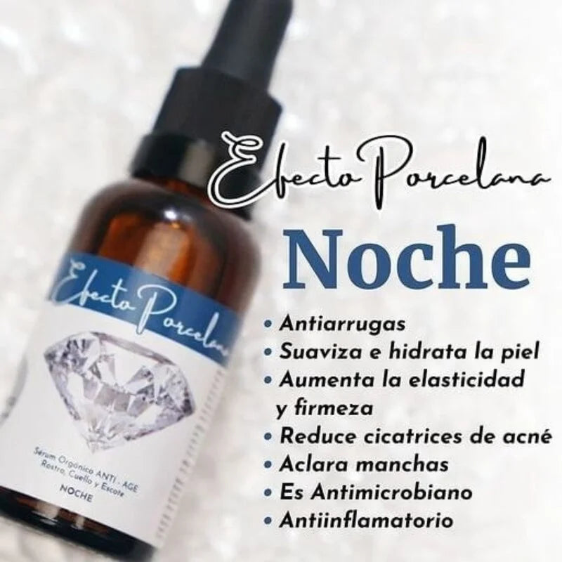 Sérum Efecto Porcelana  Noche BENDITA TÚ ERES