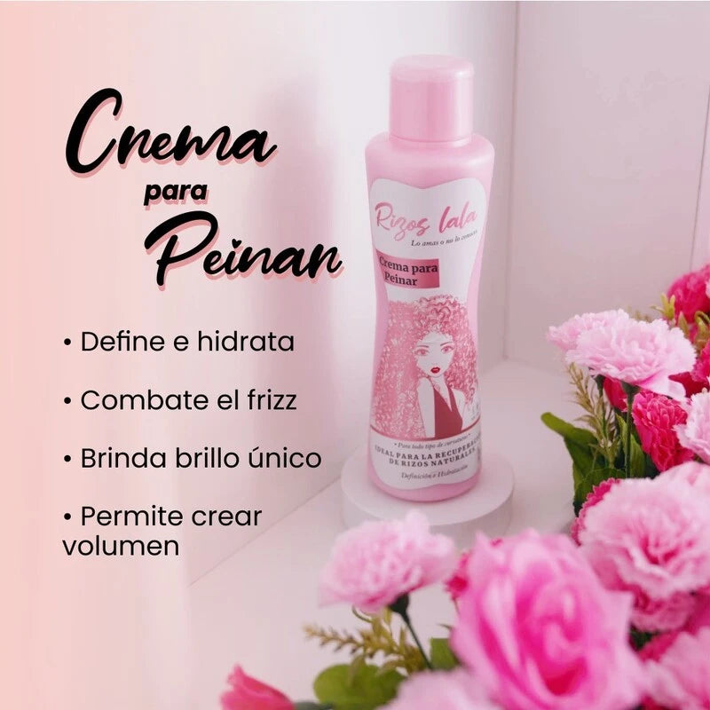 Crema para Peinar Rizos Lala