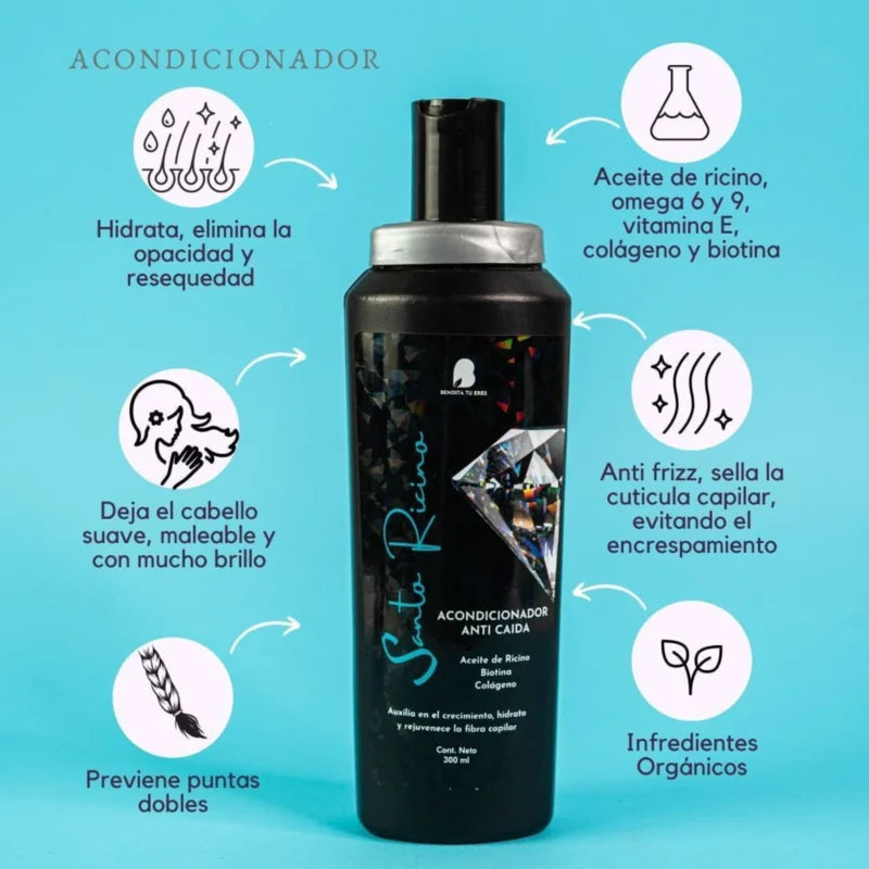 Acondicionador Santo Ricino BENDITA TÚ ERES