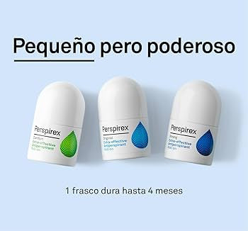 ANTITRANSPIRANTE - PERSPIREX ANTISUDORACIÓN , 3 NIVELES DE PROTECCIÓN.