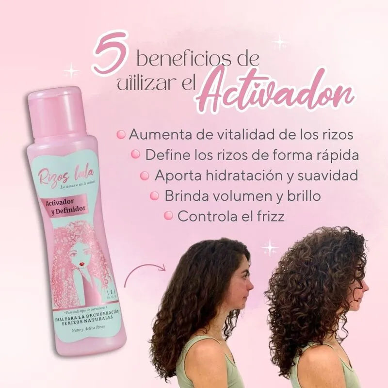 Activador y Definidor Rizos Lala