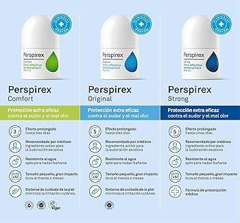 ANTITRANSPIRANTE - PERSPIREX ANTISUDORACIÓN , 3 NIVELES DE PROTECCIÓN.