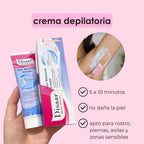 KIT EFECTO DEPILADO LÁSER - crema depilatoria + spray inhibidor de vellos