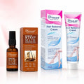 KIT EFECTO DEPILADO LÁSER - crema depilatoria + spray inhibidor de vellos