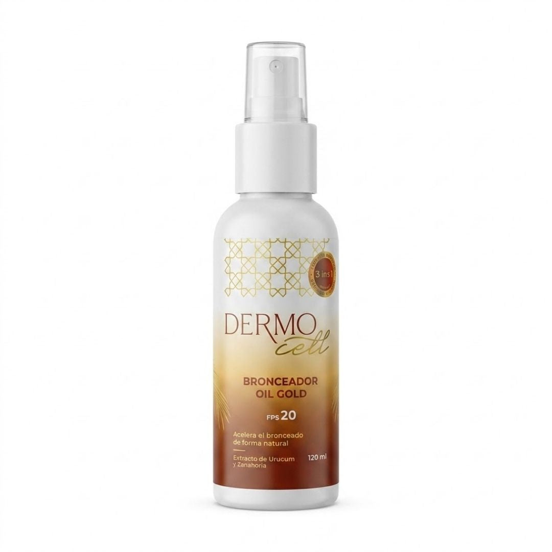 Dermocell Bronceadoroil Gold Fras 100 ml