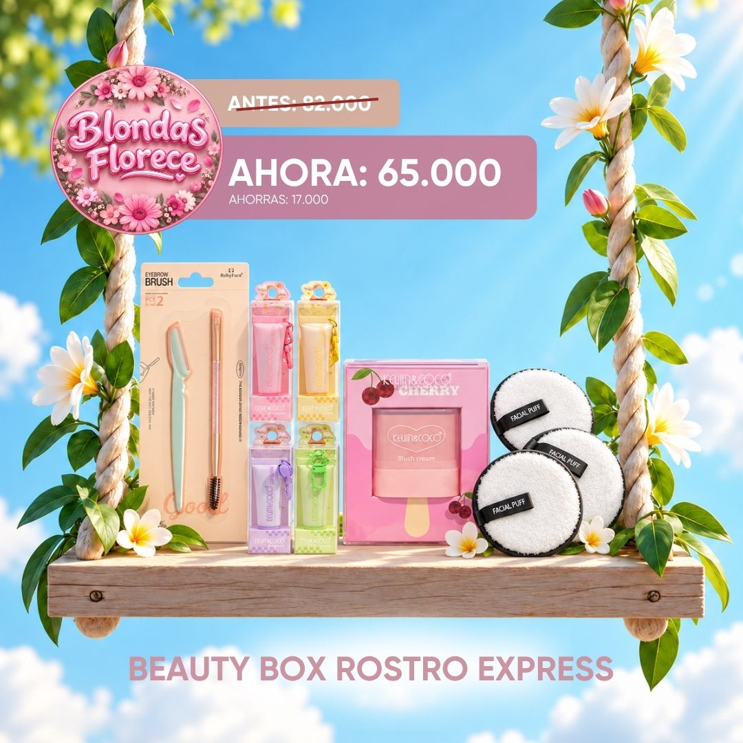 Kit Nuevo J — Beauty Box Rostro Express (Combo Primavera)