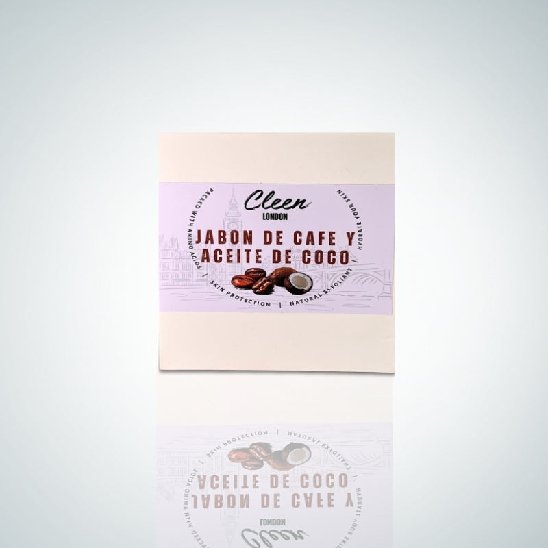 JABÓN DE CAFÉ Y ACEITE DE COCO – CLEEN LONDON