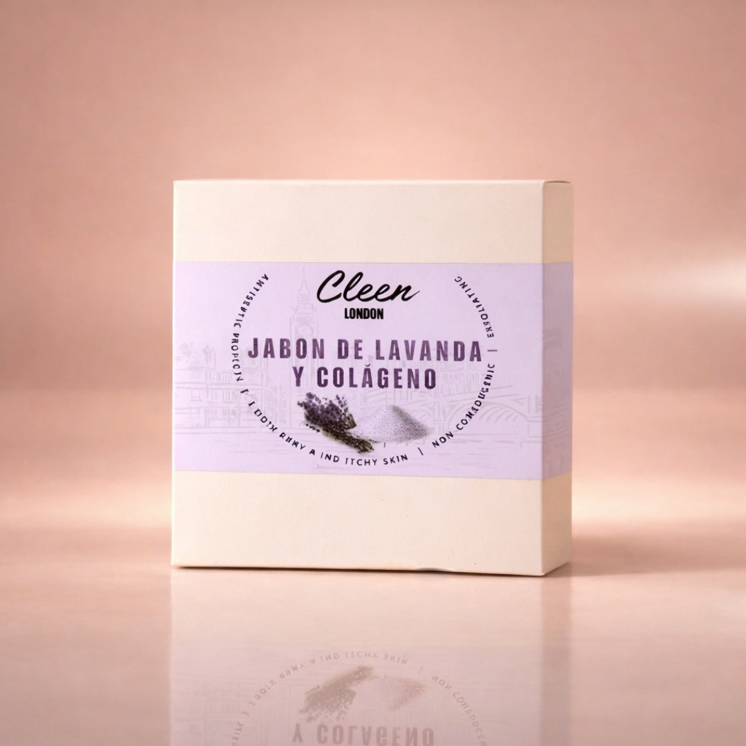 Jabón De Lavanda Y Colágeno - Cleen London
