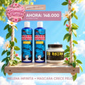 Kit 3 — Melena Infinita + Máscara Crece Pelo (Combo Primavera)
