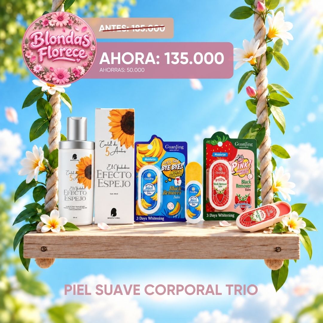 Kit Nuevo M — Piel Suave Corporal Trío (Combo Primavera)