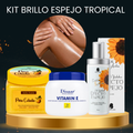Aceite Efecto Espejo Bendita Tu Eres + Exfoliante Corporal Stella Dustin + Crema Hidratante Vitamin E Disaar · 3 productos — Quema de San Juan