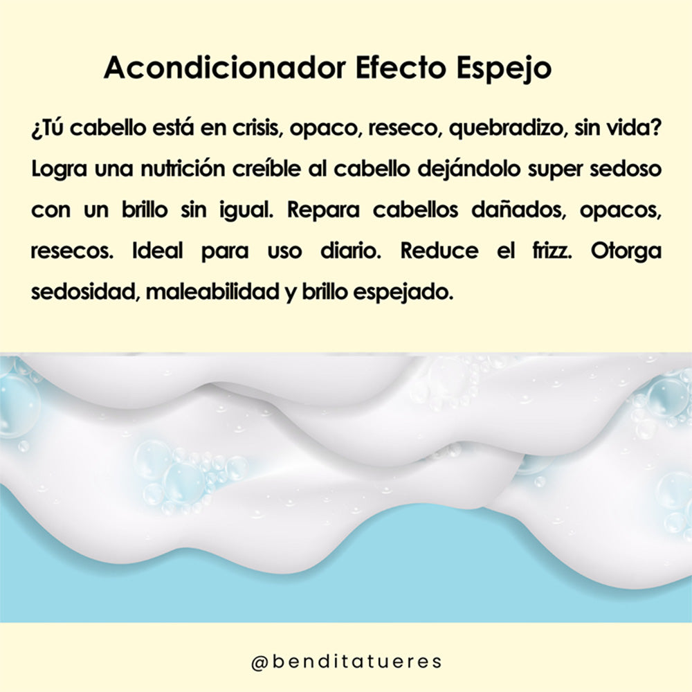 Acondicionador Efecto Espejo BENDITA TÚ ERES