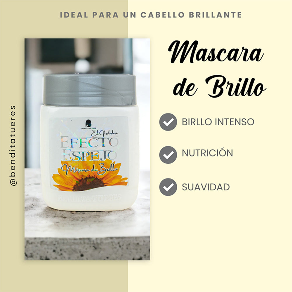 Máscara Efecto Espejo BENDITA TÚ ERES