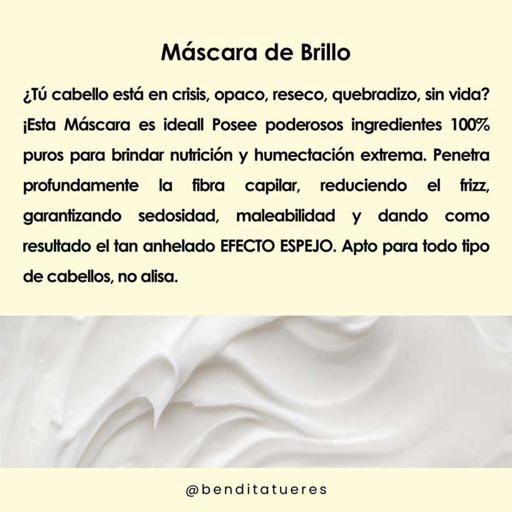 Máscara Efecto Espejo BENDITA TÚ ERES