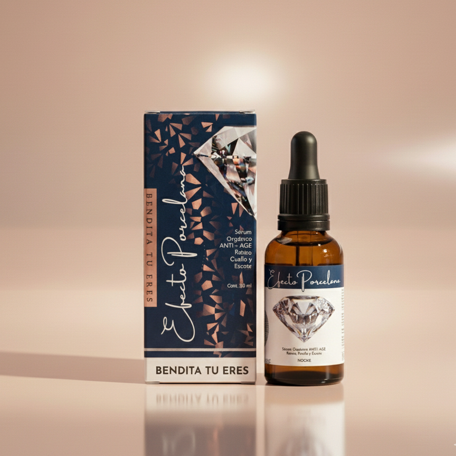 Sérum Efecto Porcelana  Noche BENDITA TÚ ERES