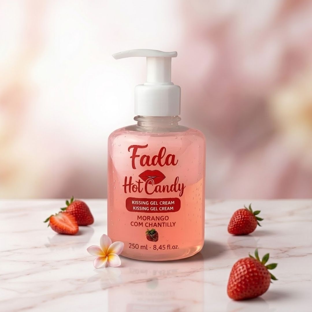 Paiolla Fada Hot Candy Morango & Chantilly 250 ml