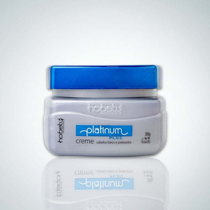 CREMA MATIZADORA PARA CABELLOS RUBIOS Y PLATEADOS - HOBETY PLATINUM PLUS