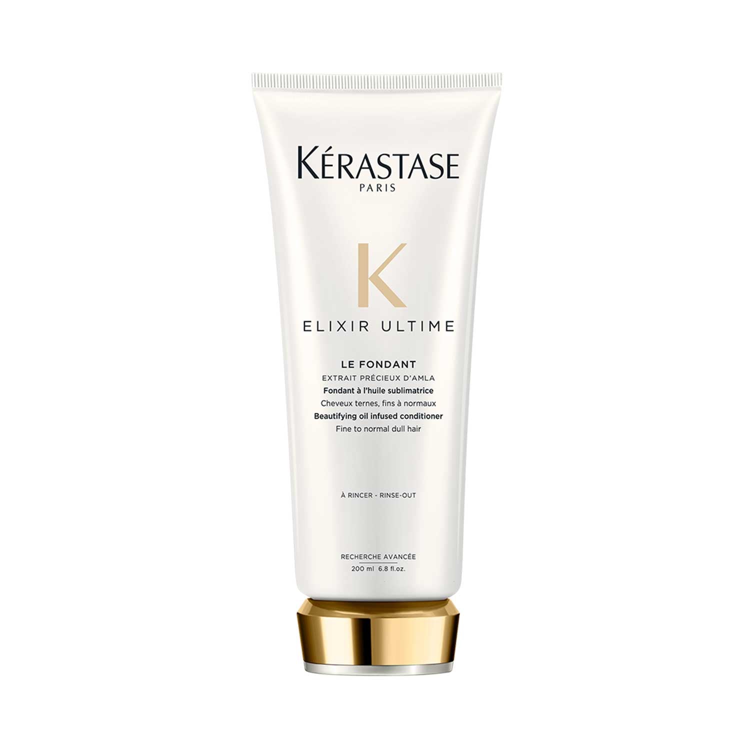 KERASTASE ACONDICIONADOR CON INFUSIÓN DE ACEITE SUBLIMADOR ELIXIR ULTIME 200 ML