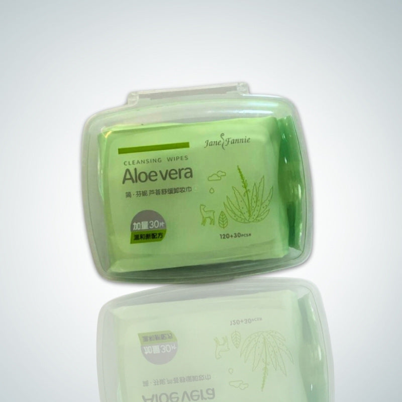 Janne Fannie Toallita Desmaquillante de Aloe x 30 Pcs