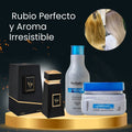 Shampoo Platinum Plus Hobety + Máscara Platinum Plus Hobety + Perfume Fa Vie Ciel EDP · 3 productos — Quema de San Juan