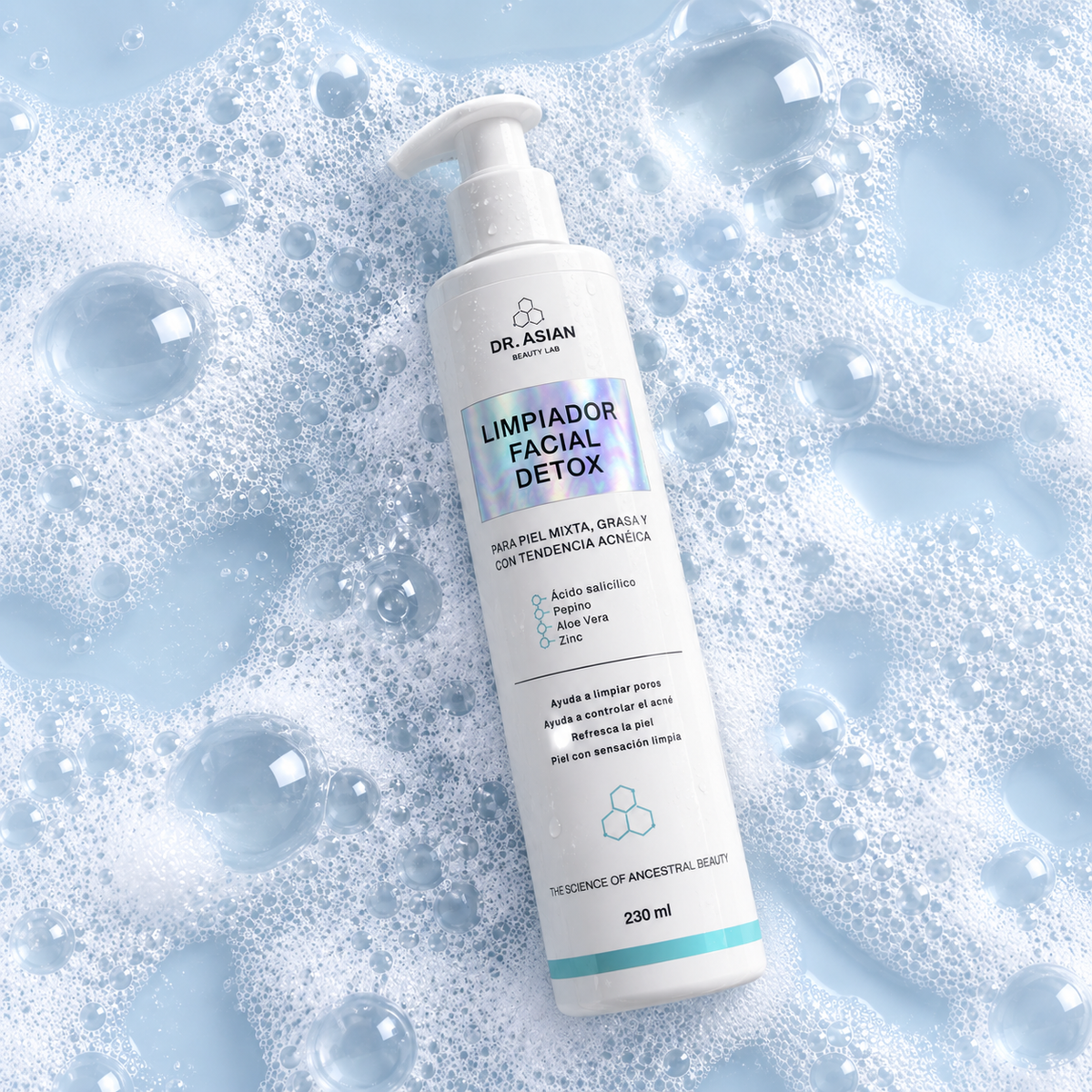 Dr Asian Limpiador Facial Detox 230 ml