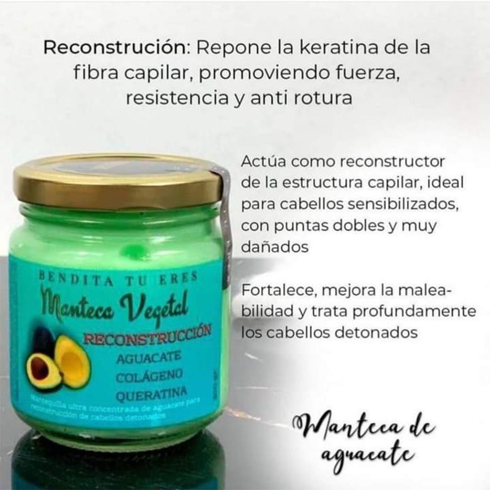 Manteca de Aguacate BENDITA TÚ ERES