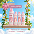 Combo Rizos Lala Travel: Shampoo, Máscara, Crema de Peinar y Activador - Última Promo Primavera