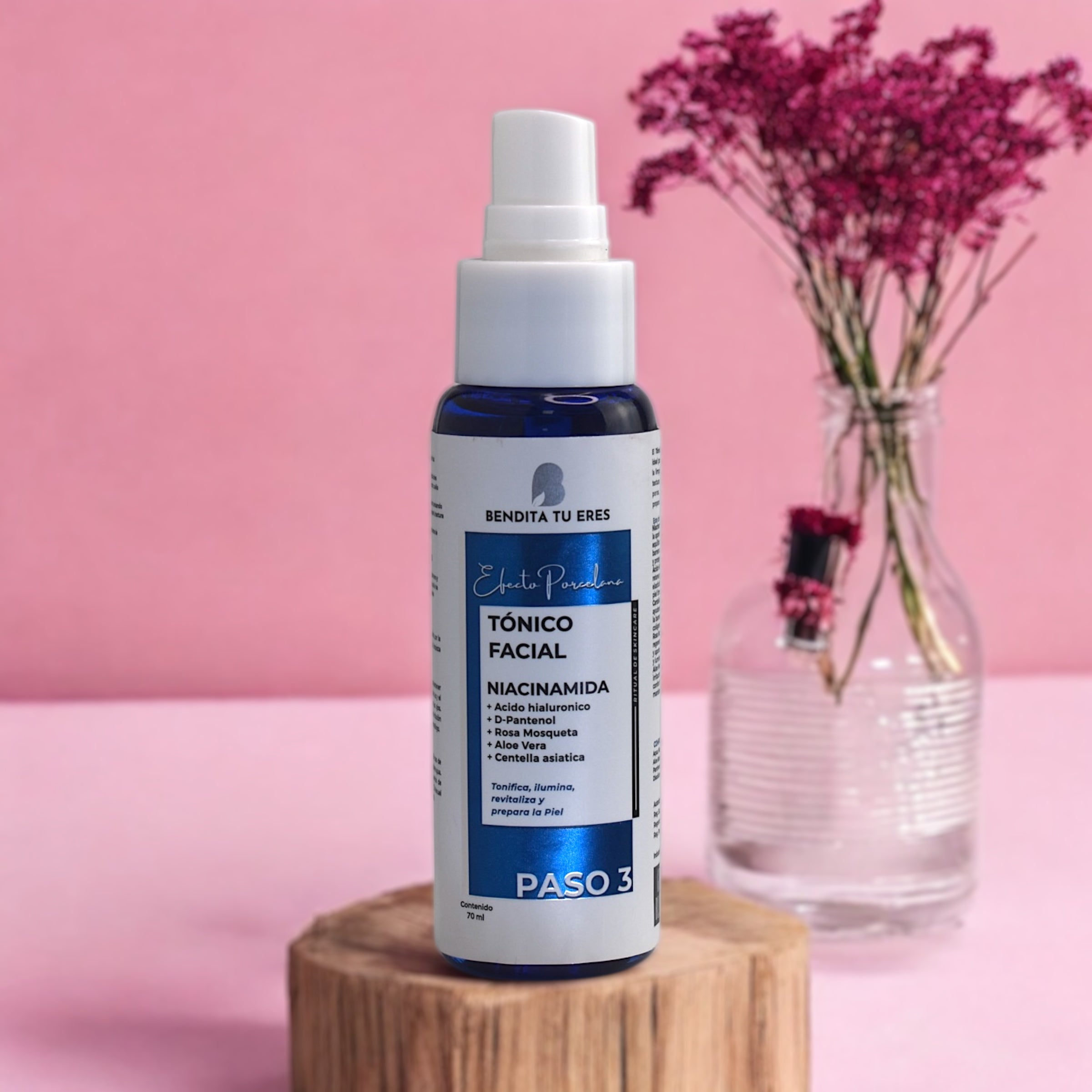 KIT EFECTO PORCELANA + TONICO DE NIACINAMIDA DE REGALO