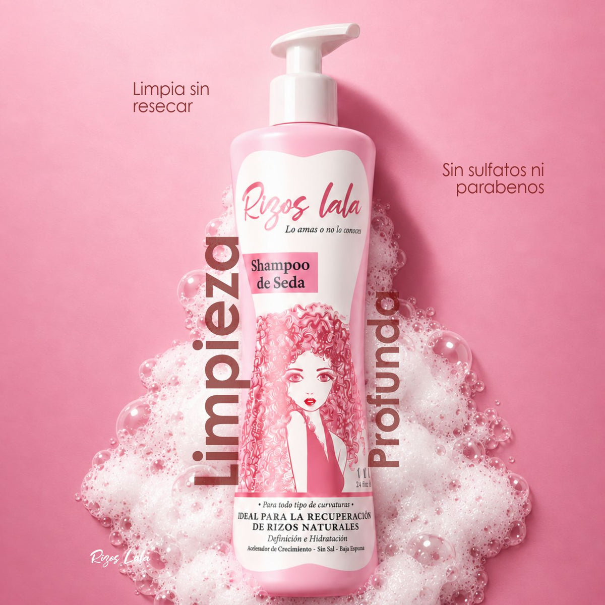 Rizos Lala Shampoo de Seda 500 ML