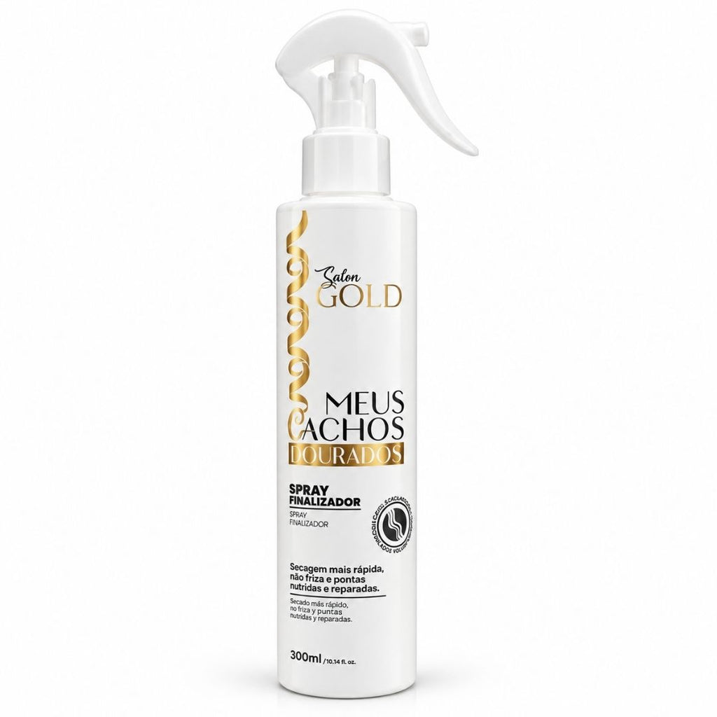 Salon Gold Meus Cachos Spray Finalizador  300 ml