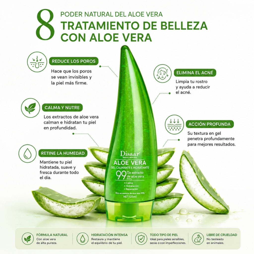 Disaar Exfoliante Aloe Vera 120 ml
