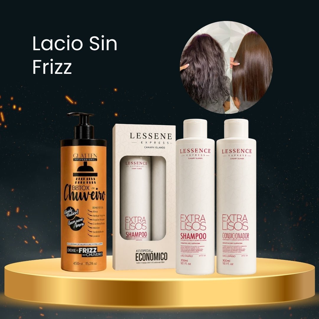 Bbtox De Chuveiro Glatten + Kit Extra Lisos Lessence · 2 productos — Quema de San Juan - Blondas | Blondas Paraguay