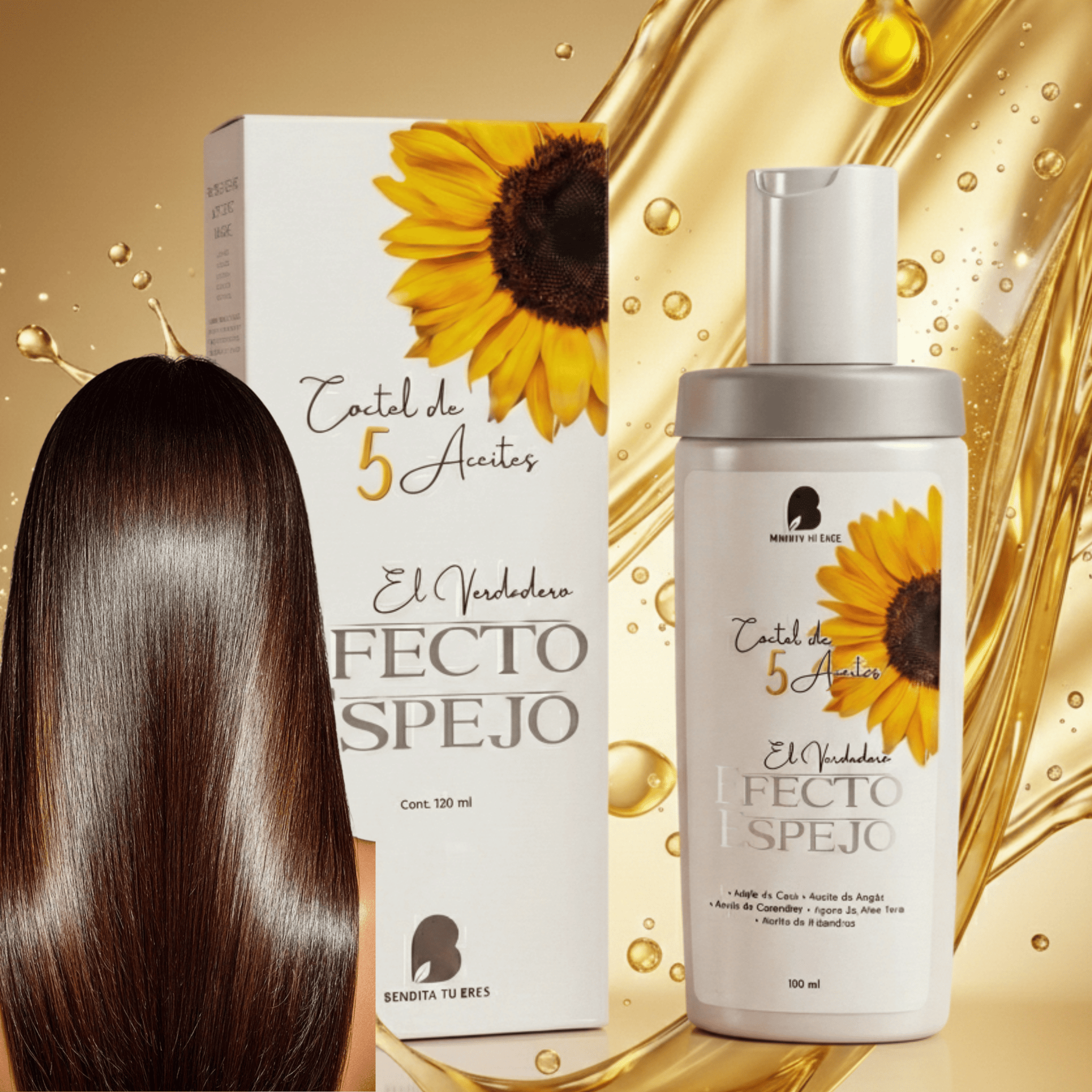 Bendita Tu Eres Tratamiento Capilar Aceite Efecto Espejo Bendita Tú Eres