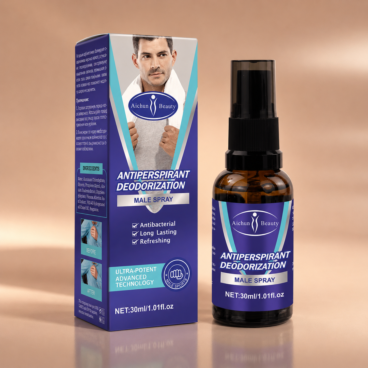 Crema Artritis Aichun Beauty + Crema Ganglio Linfático Aichun Beauty + Crema Antibacterial Picazón Aichun Beauty + Desodorante Masculino Aichun · 4 productos — Quema de San Juan