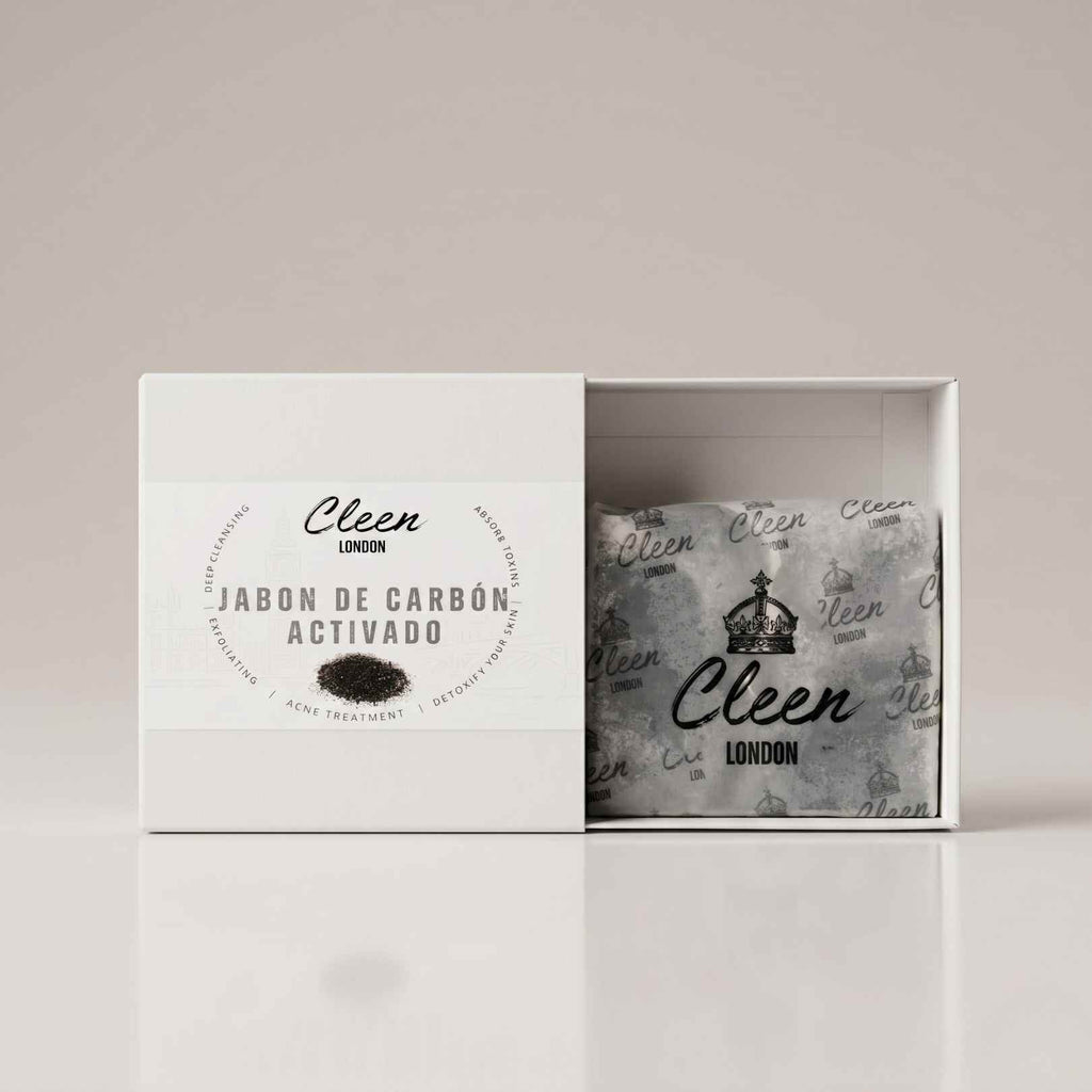 Cleen London Jabon De Carbon Activado 110G - Cleen London | Blondas Paraguay