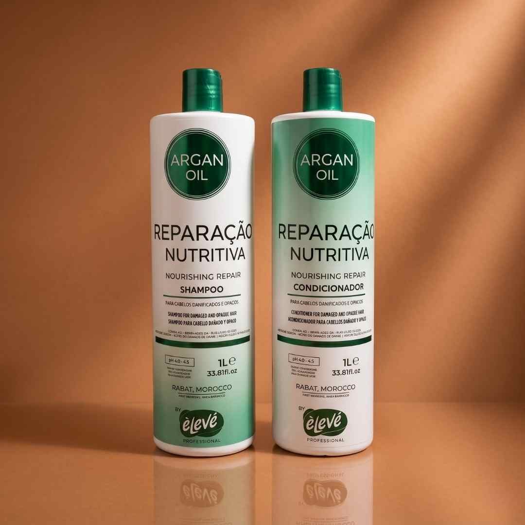 Eleve Kit Reparador Argan Oil 1L - Eleve | Blondas Paraguay