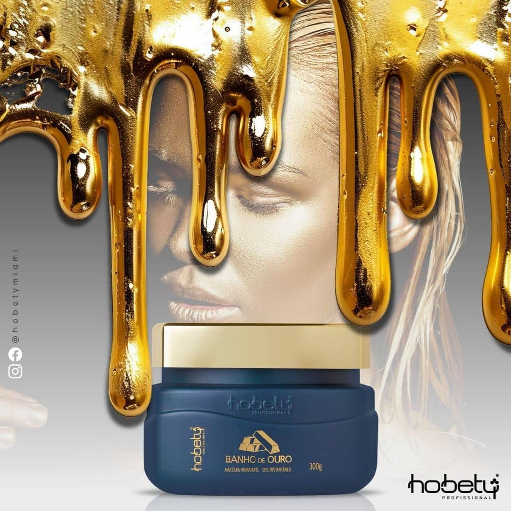 Hobety Banho De Ouro Masc 300 gr - Blondas Cosmeticos | Blondas Paraguay