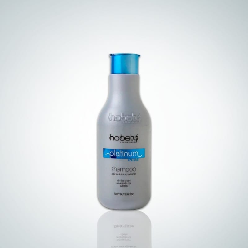 Hobety Shampoo Shampoo Matizador Para Cabellos Rubios Y Plateados - Hobety Platinum Plus