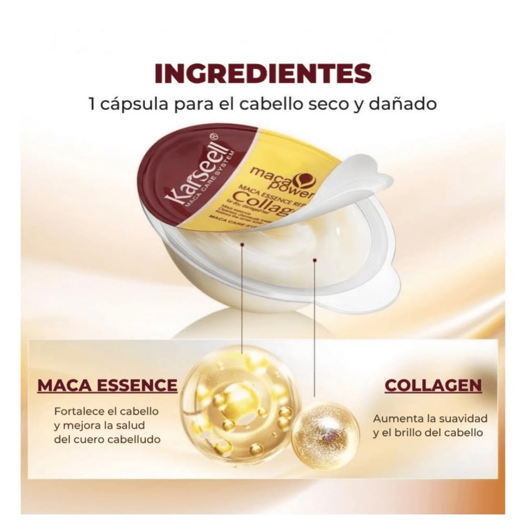 KARSEELL MINI MACA REPAIR COLLAGEN X 12 ML - Blondas Cosmeticos | Blondas Paraguay