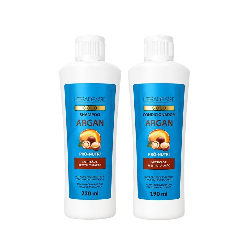 Kerabrasil Kit Argan 230 ml - Blondas Cosmeticos | Blondas Paraguay