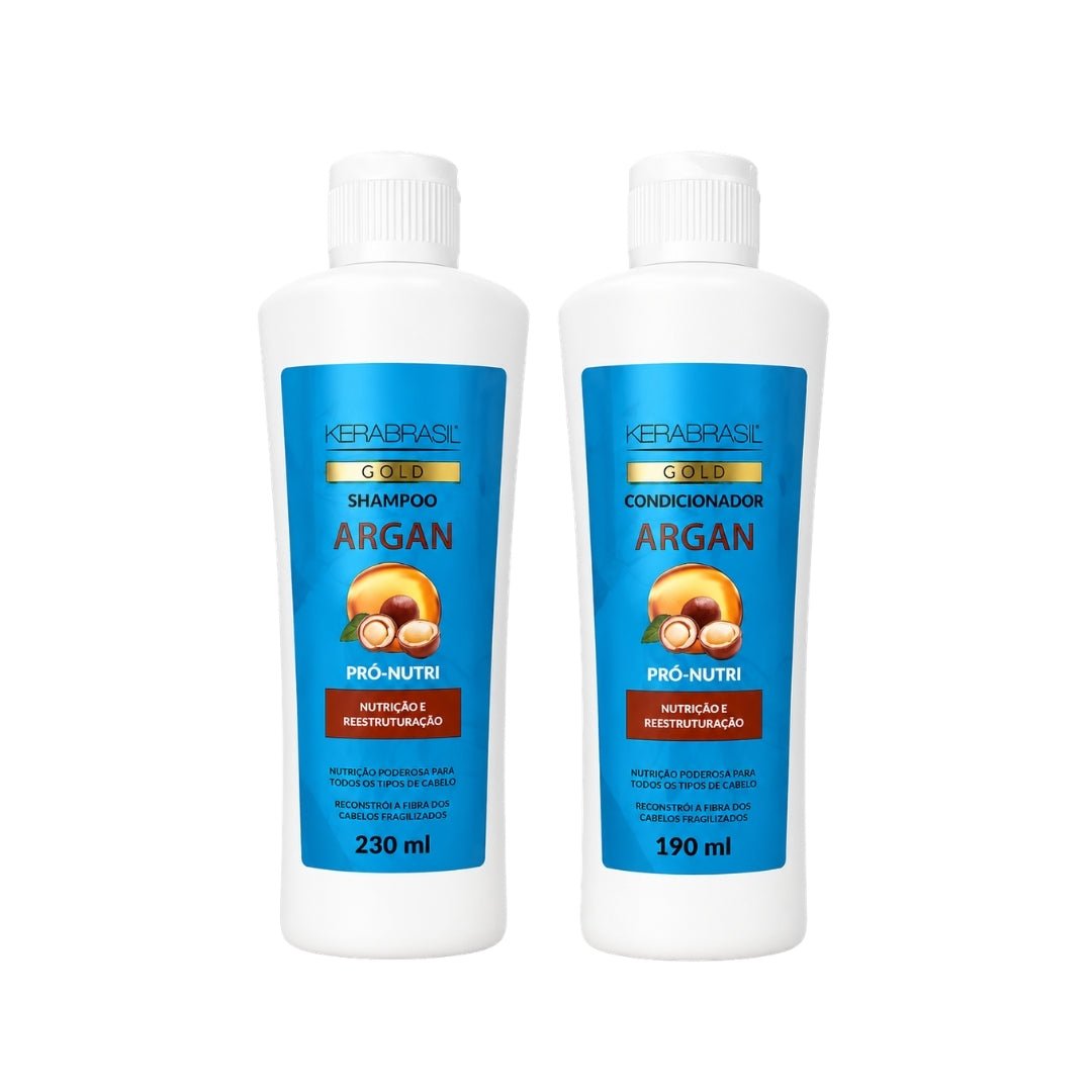 Kerabrasil Kit Argan 230 ml - Blondas Cosmeticos | Blondas Paraguay