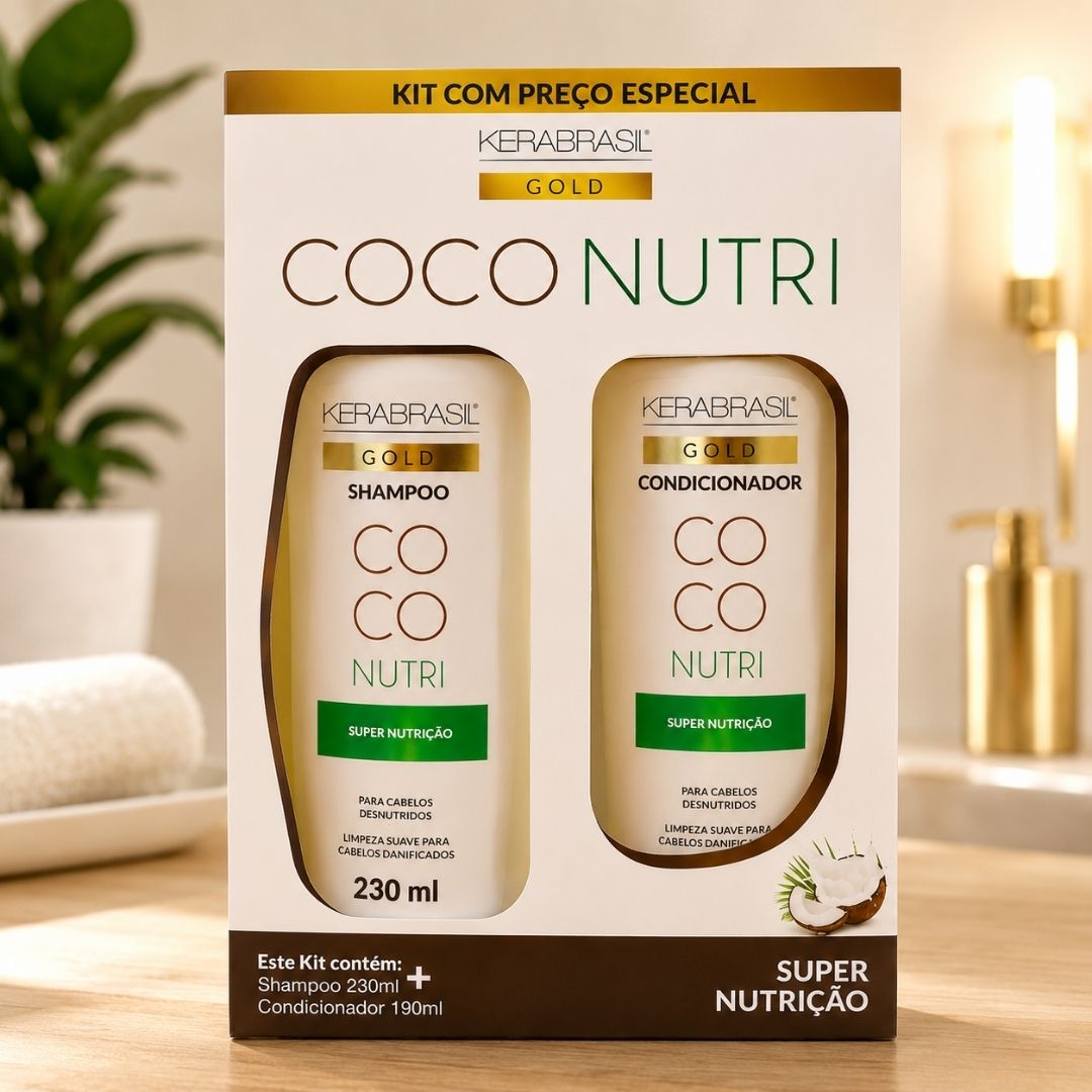 Kerabrasil Kit Coco Nutri 230 ml - Blondas Cosmeticos | Blondas Paraguay