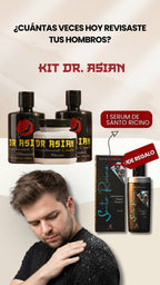 Kit Anticaída y Anticaspa Dr. Asian + Sérum Ricino de Regalo - Blondas Cosmeticos | Blondas Paraguay