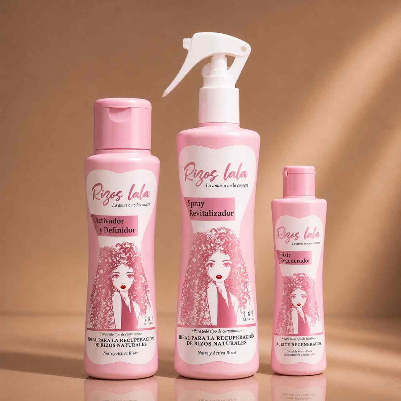 Kit Finalizador Rizos Lala - Definición y activación de Rizos - Rizos Lala | Blondas Paraguay