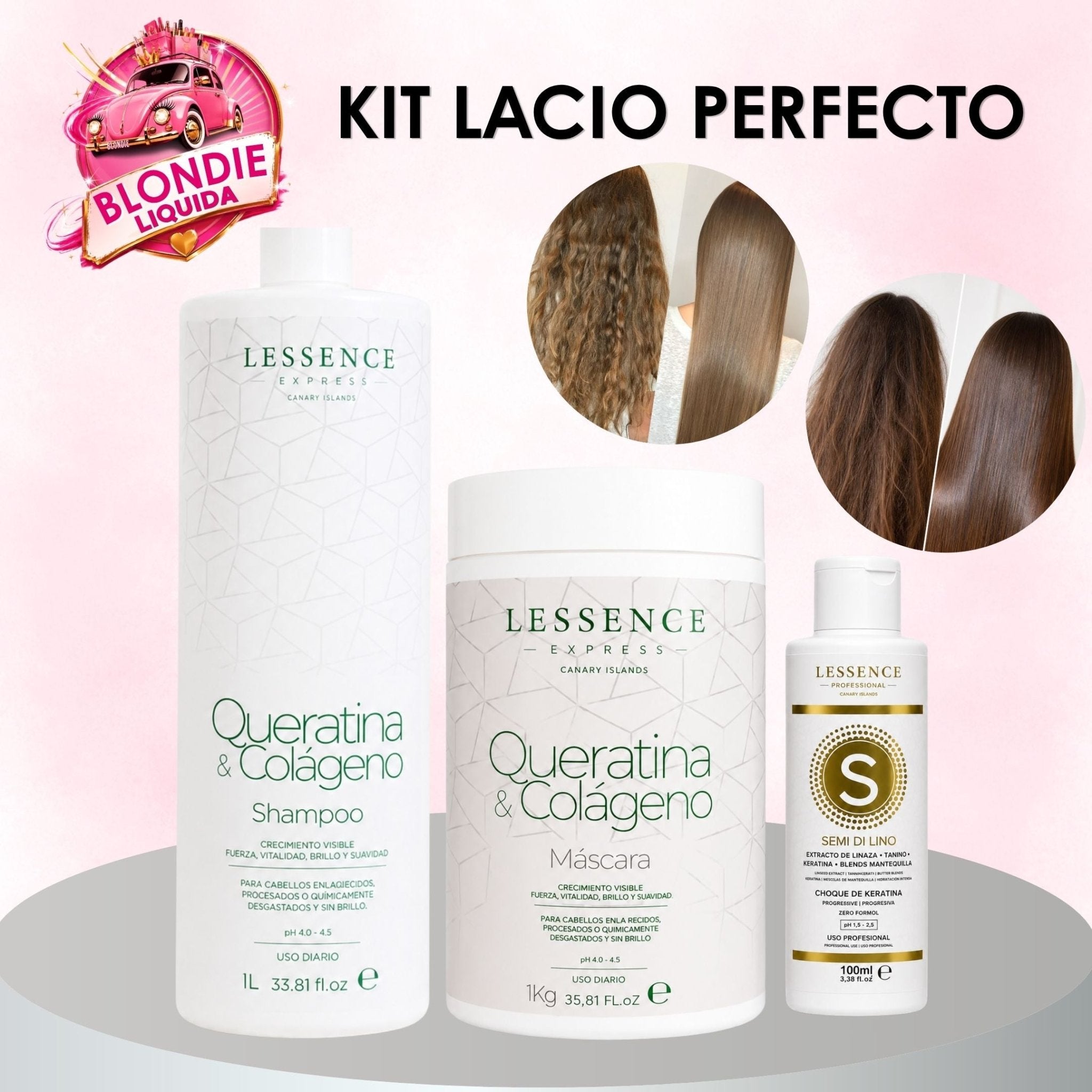 Kit Lacio Perfecto 06 - Blondas | Blondas Paraguay