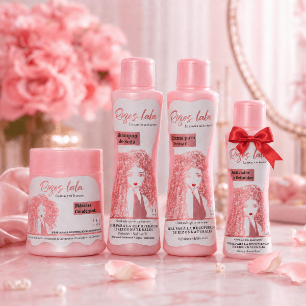 Kit Rizos Lala COMPLETO + Activador 300gr de REGALO - Recuperar rizos naturales - Rizos Lala | Blondas Paraguay