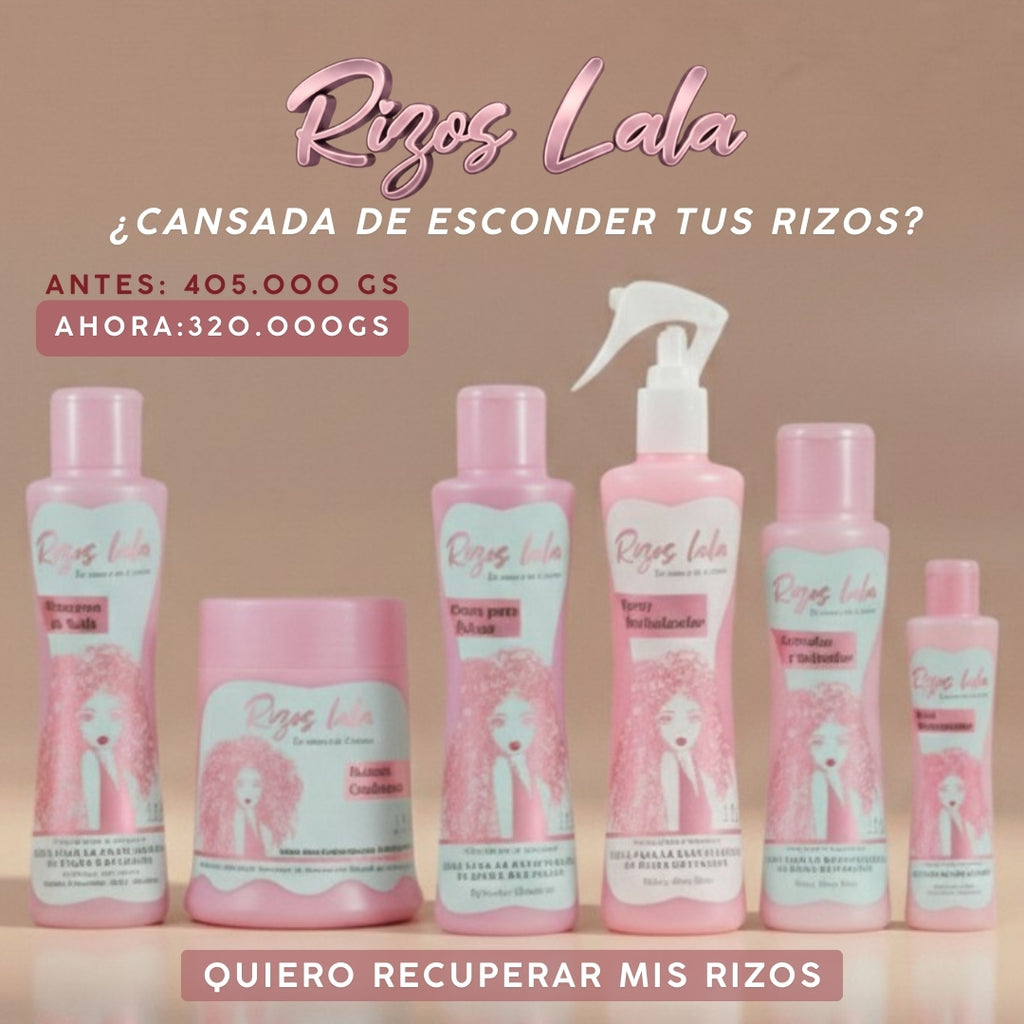 Kit Rescate Rizos Lala: Definición Extrema Y Control De Frizz