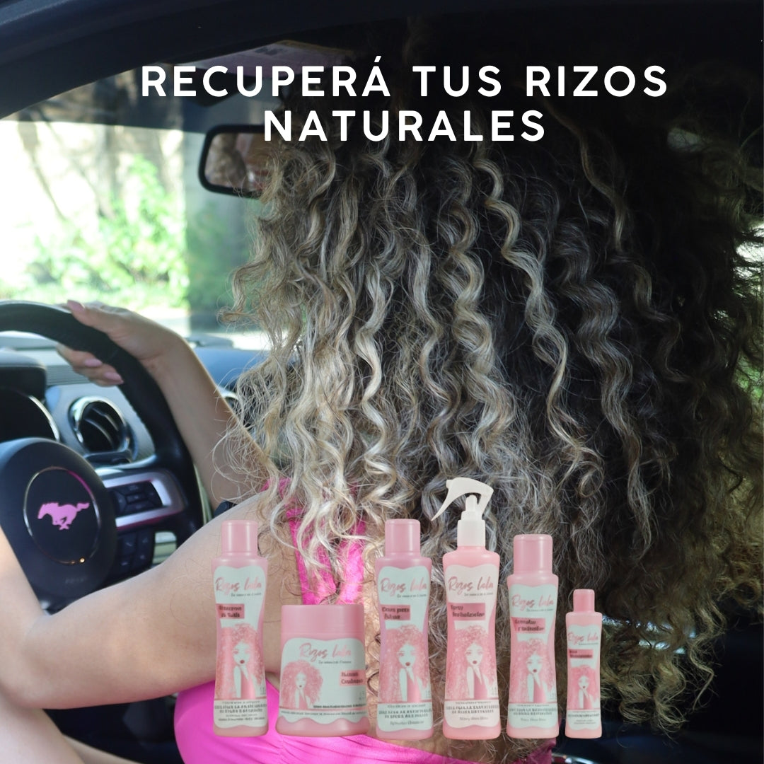 Kit Rescate Rizos Lala: Definición Extrema Y Control De Frizz