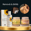 Aceite Efecto Espejo Bendita Tu Eres + Exfoliante Corporal Piña Colada Lumina + Manteca Hidratante Peach & Orange Lumina · 3 productos — Quema de San Juan